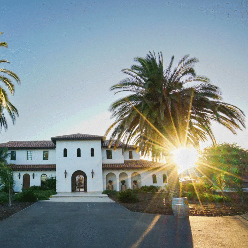 Great Bear Vineyards wine tasting destination with premium transportation by California Limo near Davis, California.